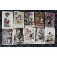 Старинные открытки. Дети. В лоте 30шт.