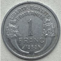 Франция 1 франк 1959 г.