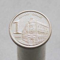 Югославия 1 динар 2002