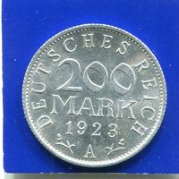 Германия 200 марок 1923 А