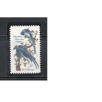 США-1963, (Мих.854),  **   , Фауна, Птицы (одиночка)