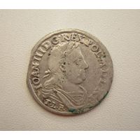 6 грошей 1681г. Ян Собеский (сохран) - с 1 руб..