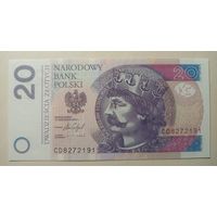 Торг! Польша. 20 злотых 2016 года, серия CD. UNC