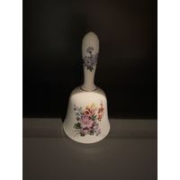 Колокольчик Букет  фарфор Англия винтаж