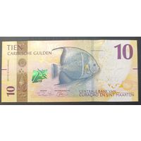 10 гульденов 2025 года - Кюрасао и Сен-Мартен - UNC