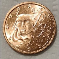Франция 2 евроцента, 2016 (14-13-2)