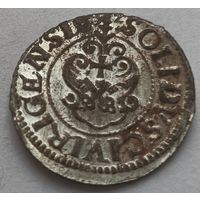 Рыжскi Кiрмаш! Солид 1632, Рига, Густав Адольф. Без обращения