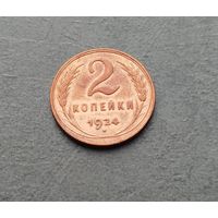 2 копейки 1924 отличные