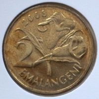 Эсватини (Свазиленд) 2 эмалангени 2008 год