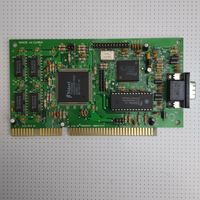 Ретро видеокарта Trident TVGA9000 ISA.