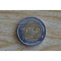 Перу 2 соля 2016 с 1 руб