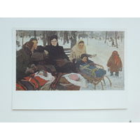 Яблонская живопись  10х15 см