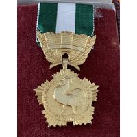 Медаль чести Департаментов и Коммун Франции.серебро - позолота