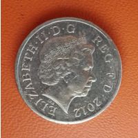 Великобритания 1 фунт 2012 г., KM# 1113