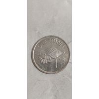 Сейшелы 1 рупий 1997