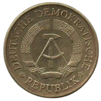 Германская Демократическая Республика. ГДР. Восточная Германия. 20 пфеннигов 1984 А.