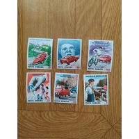 Румыния серия марок 1987 г. Автомобили.