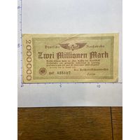 Германия нотгельд 2000000 марок 1923 г.- Рейхсбанн - 2001