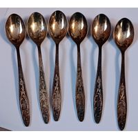 Новые чайные мельхиоровые ложечки. СССР. Все лоты с 1 рубля!