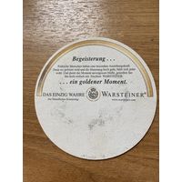 Подставка под пиво Warsteiner (Германия) No 16