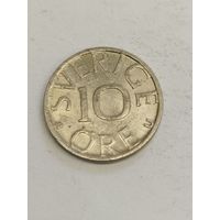 Швеция 10 оре 1984