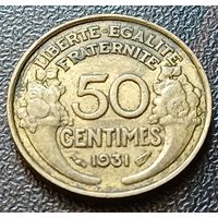 Франция 50 сантимов, 1931    ( 1-5-7 )
