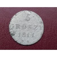 5 грош 1811 г. IS. Герцогство Варшавское.