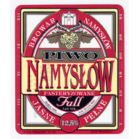 Этикетка пива Namyslow Польша М466