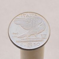 Италия 50 чентезимо  1940