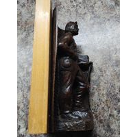 Статуэтка из дерева. Партизан.