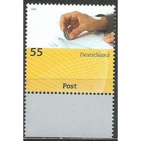 Германия. Немецкая почта. 2009г. Mi#2723.