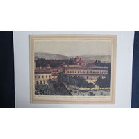 5 высококачественных репродукций (размер 29 х 40 см) картин XVIII-XIX веков с видами Гранады и окрестностей