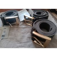 Новые кожаные ремни Depeche. Made in Italy. Новые. 3 шт в одни руки