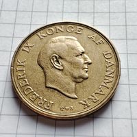 Дания 2 кроны 1957 года.Фредерик 9.