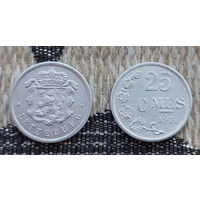 Люксембург 25 сентим (центов), UNC