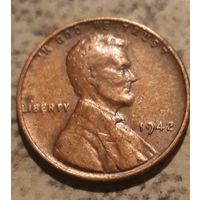 1 цент 1942 P США