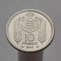 Монако 10 франков 1946