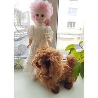Игрушка мягкая собака Пудель Артымон, СССР