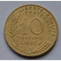 Франция, 10 сантимов 1982 г.