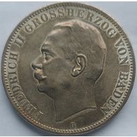 5 марок 1908 Баден