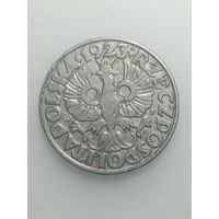 Польша 50 грошей  1923 года .