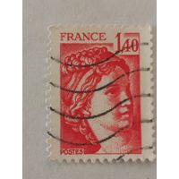 Марка серии "Сабина" (Sabine) за 1980 год