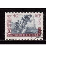 СССР-1957, (Заг.1935), гаш.(с клеем), Велогонка