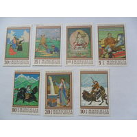 Монголия, живопись