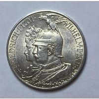 2 марки 1901 Пруссия династия. Люкс сохран!