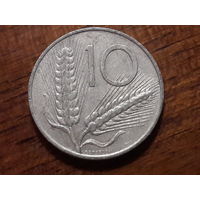 Италия 10 лир 1968