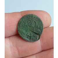 Монета 1768г. (с браком)