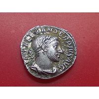 Серебряный денарий.Александр Север(222-235 год н.э).Римская империя.Копия,серебро в полном объёме,соответствие.
