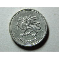Великобритания 1 фунт 2000 г.