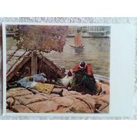 1958. Сулименко. Отдых докеров. Рангун